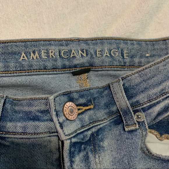 American eagle distressed jeans size 6 - Picture 8 of 14